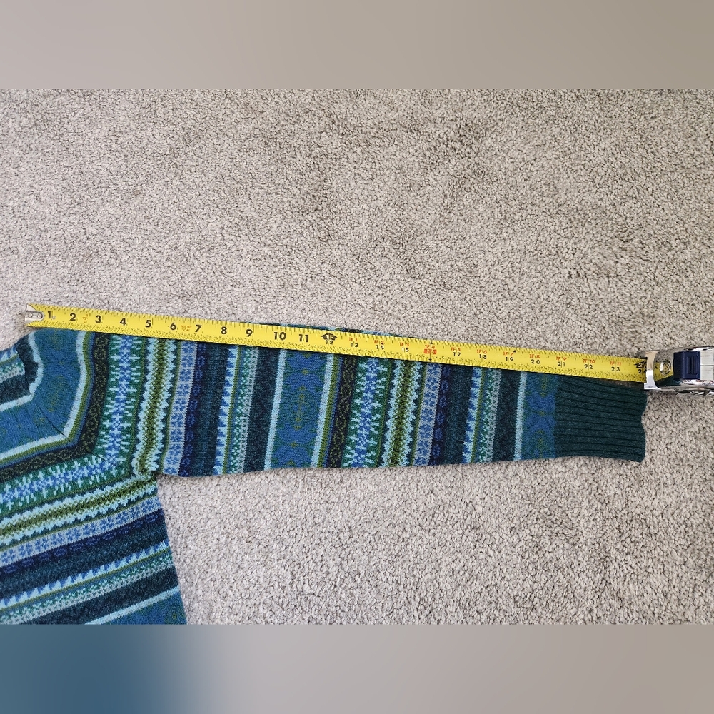 Ann Mashburn Giselle Fairisle Swearer XS - Picture 10 of 11